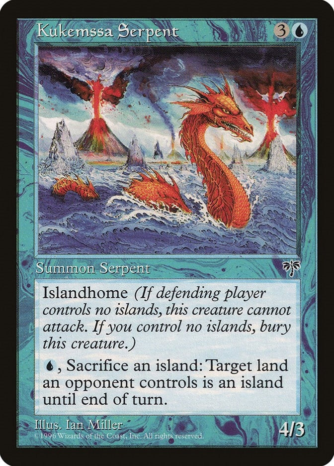 Kukemssa Serpent [MIR] - MTG Single
