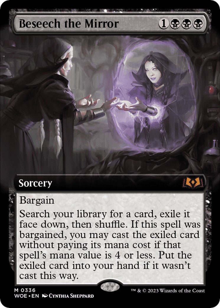 Beseech the Mirror (Extended Art) (336) [WOE] - MTG Single