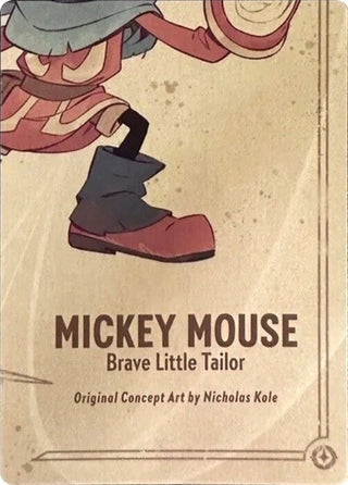 Mickey Mouse - Brave Little Tailor Puzzle Insert (Bottom Right) (1) - Disney Lorcana Single