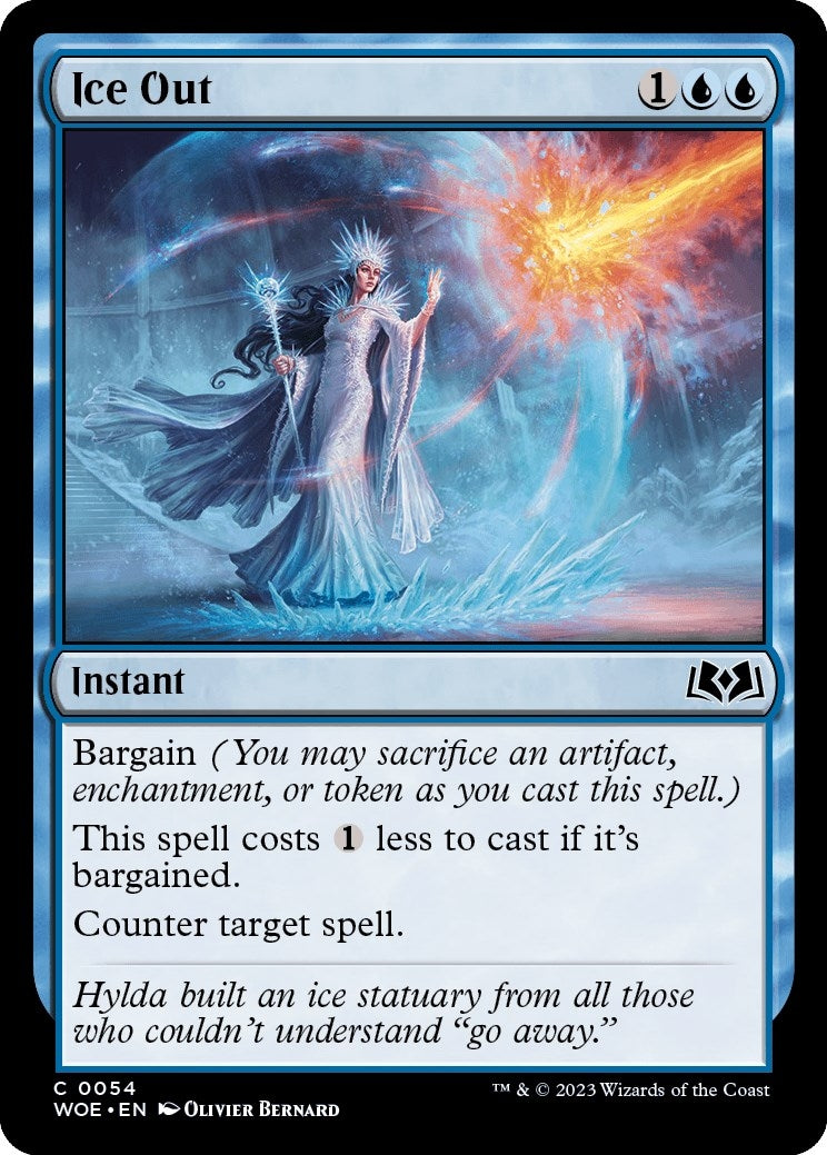 Ice Out (54) [WOE] - MTG Single