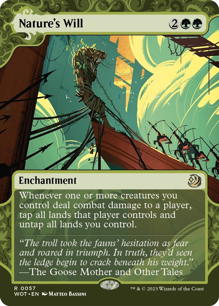 Nature’s Will (57) [WOT] - MTG Single