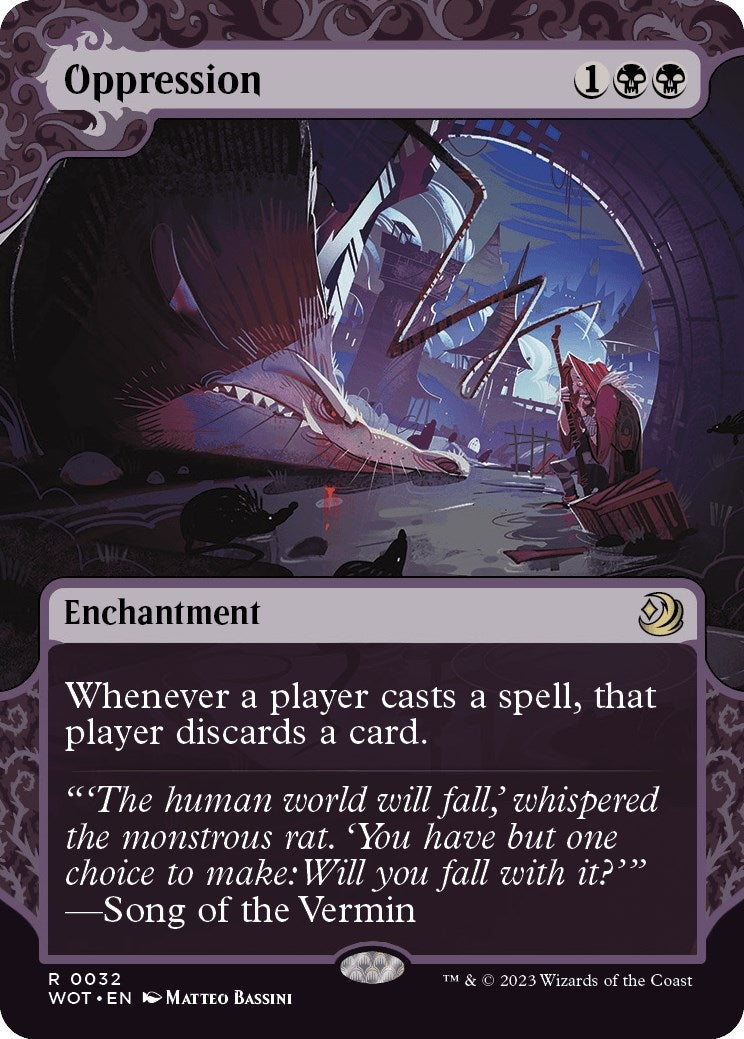Oppression (32) [WOT] - MTG Single