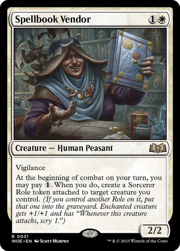 Spellbook Vendor (31) [WOE] - MTG Single