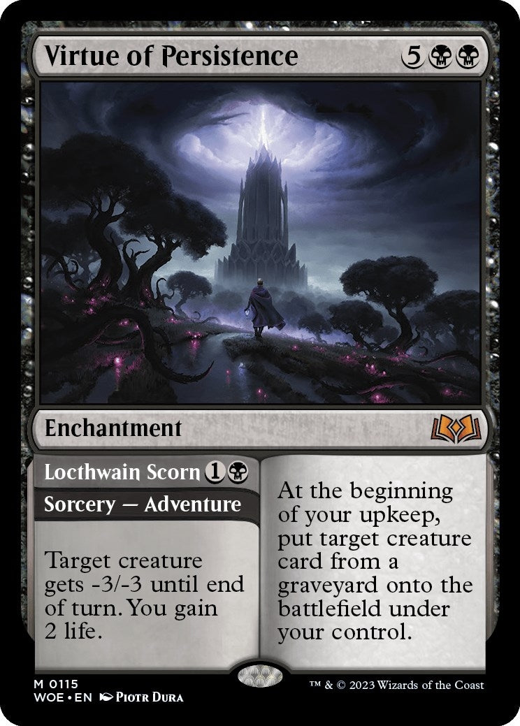 Virtue of Persistence (115) [WOE] - MTG Single