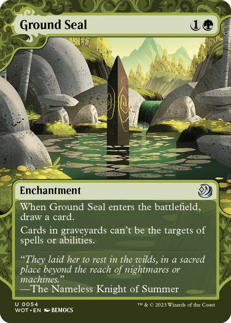Ground Seal (54) [WOT] - MTG Single