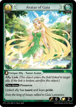 Avatar of Gaia (89) (FTC) - Grand Archive TCG Single