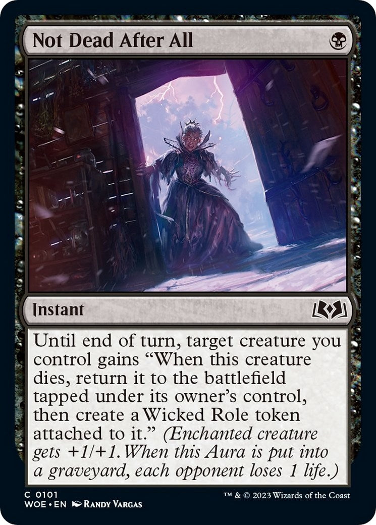 Not Dead After All (101) [WOE] - MTG Single