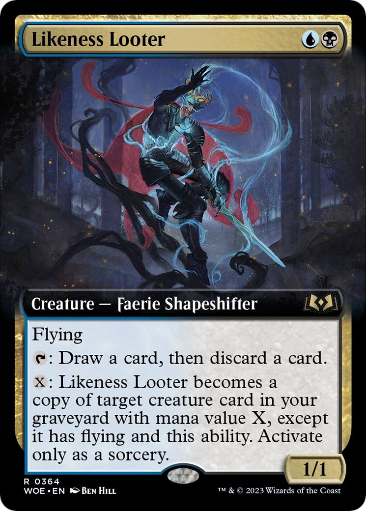 Likeness Looter (Extended Art) (364) [WOE] - MTG Single
