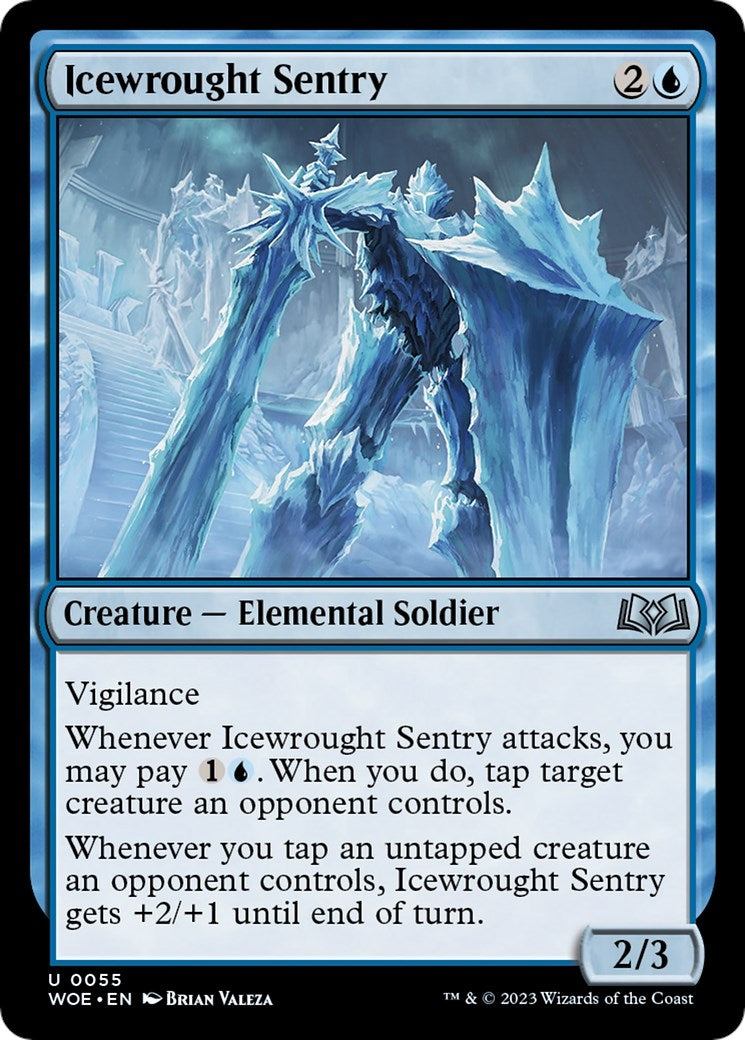 Icewrought Sentry (55) [WOE] - MTG Single