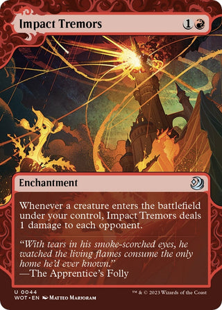Impact Tremors (44) [WOT] - MTG Single