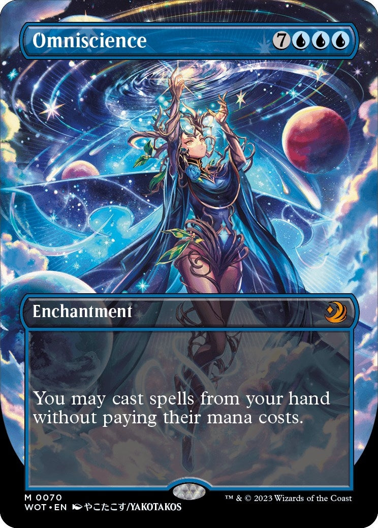 Omniscience (Anime Borderless) (70) [WOT] - MTG Single