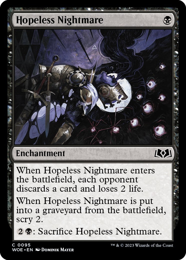 Hopeless Nightmare (95) [WOE] - MTG Single