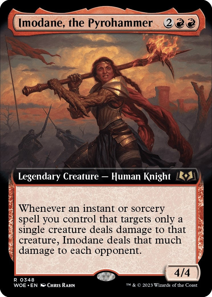 Imodane the Pyrohammer (Extended Art) (348) [WOE] - MTG Single