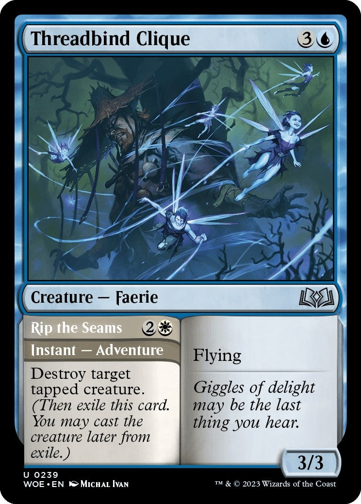 Threadbind Clique (239) [WOE] - MTG Single