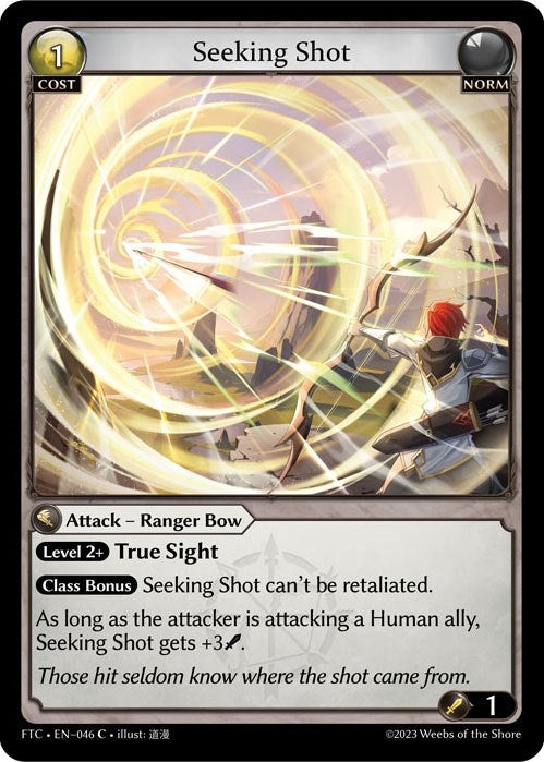 Seeking Shot (46) (FTC) - Grand Archive TCG Single