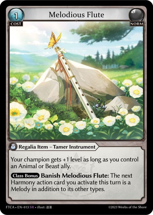 Melodious Flute (13) (FTC) - Grand Archive TCG Single