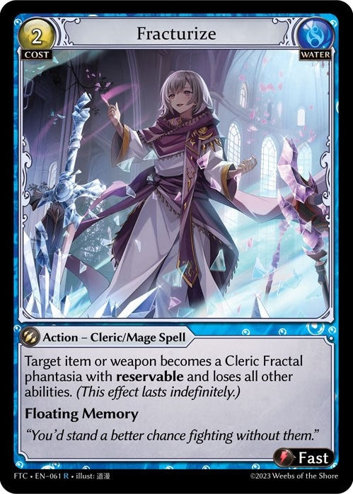 Fracturize (61) (FTC) - Grand Archive TCG Single