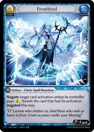 Frostbind (62) (FTC) - Grand Archive TCG Single