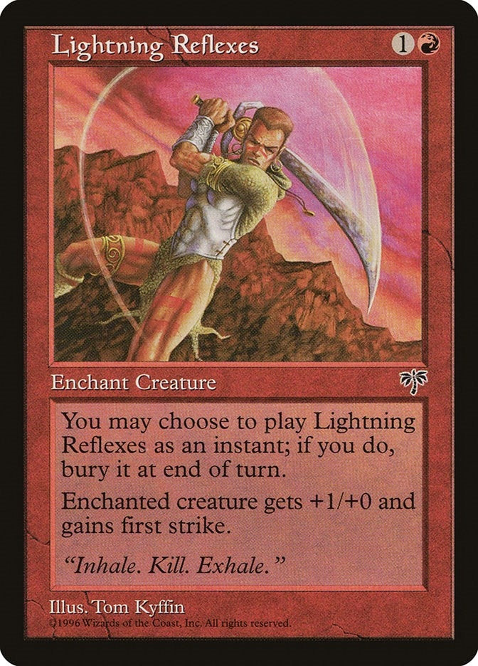Lightning Reflexes [MIR] - MTG Single