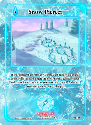 Snow Piercer (123) (TI1E) - Akora TCG Single