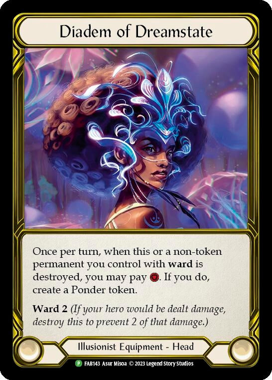 Diadem of Dreamstate (Golden) (143) [PR] - Flesh and Blood TCG Single