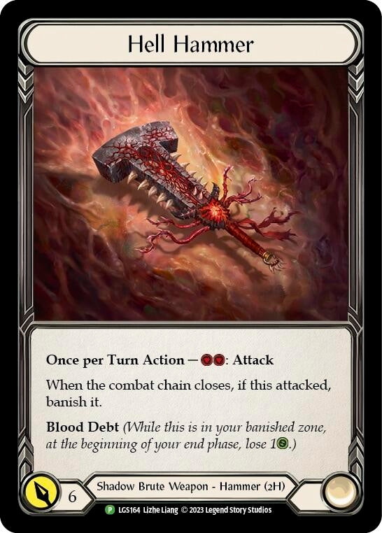 Hell Hammer - LGS164 (164) [PR] - Flesh and Blood TCG Single