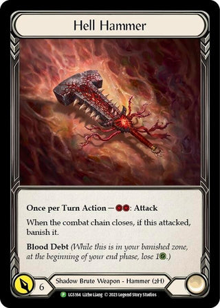 Hell Hammer - LGS164 (164) [PR] - Flesh and Blood TCG Single