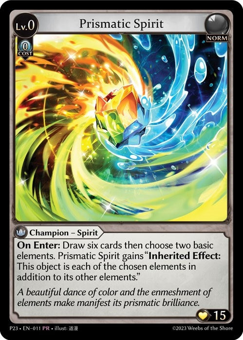 Image for Prismatic Spirit (011) (Promotional Cards) - Grand Archive TCG
