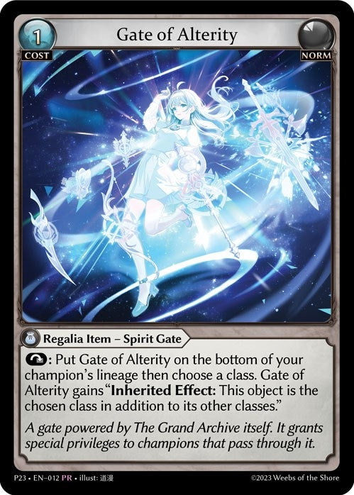 Image for Gate of Alterity (012) (Promotional Cards) - Grand Archive TCG