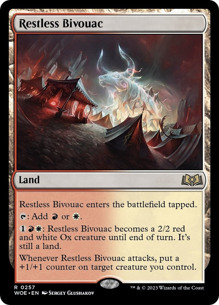 Restless Bivouac (257) [WOE] - MTG Single