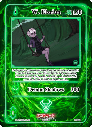 W. Elzriun (52) (TI1E) - Akora TCG Single