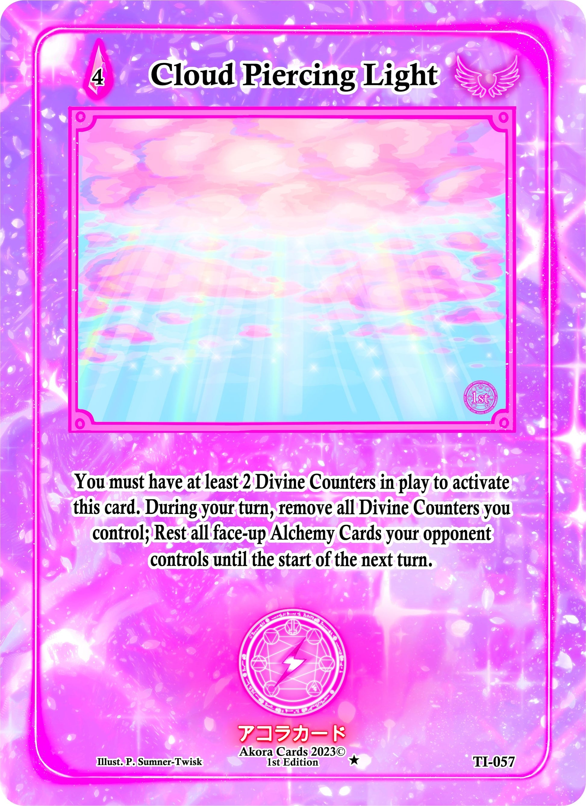 Cloud Piercing Light (57) (TI1E) - Akora TCG Single