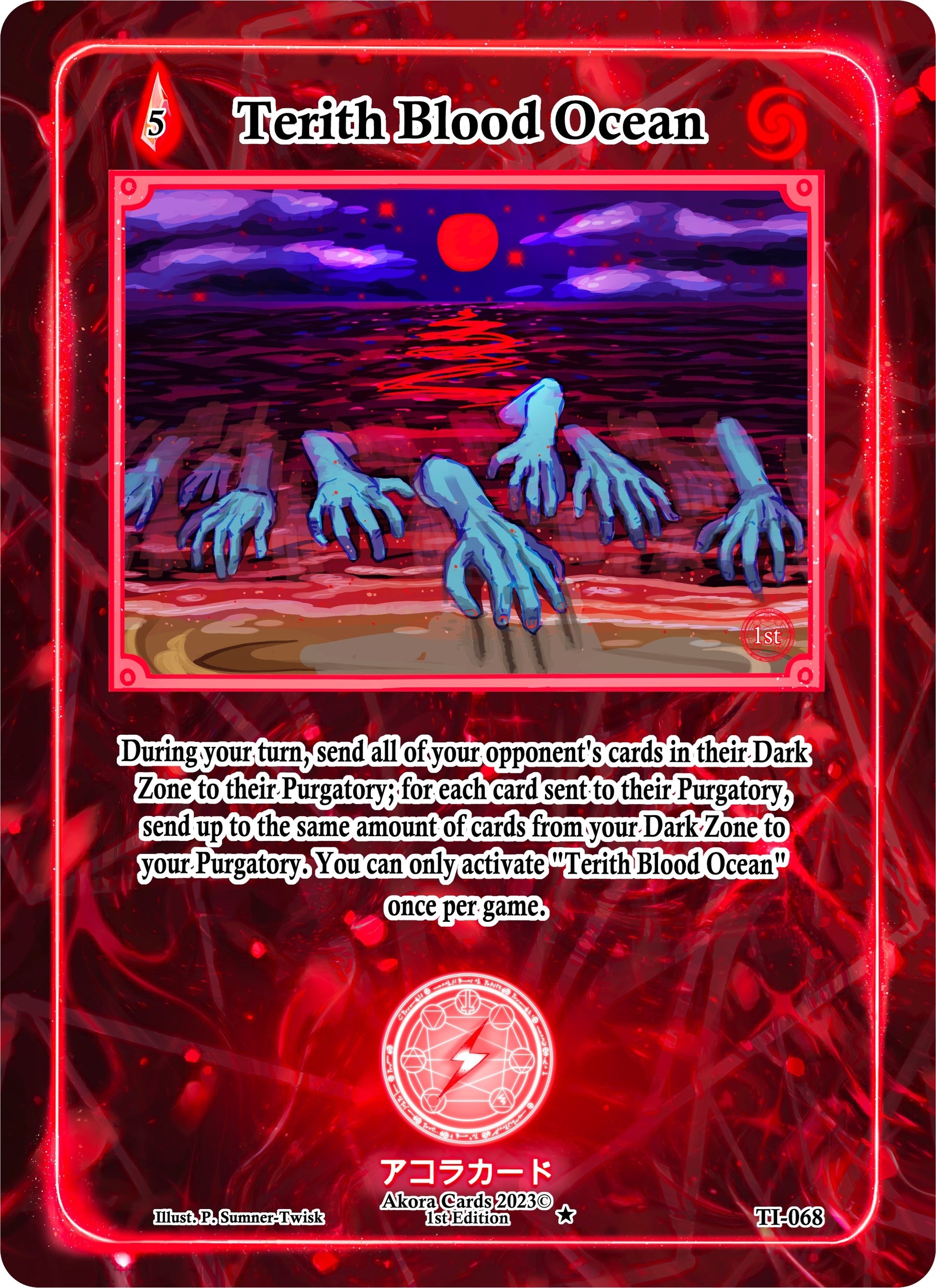 Terith Blood Ocean (68) (TI1E) - Akora TCG Single