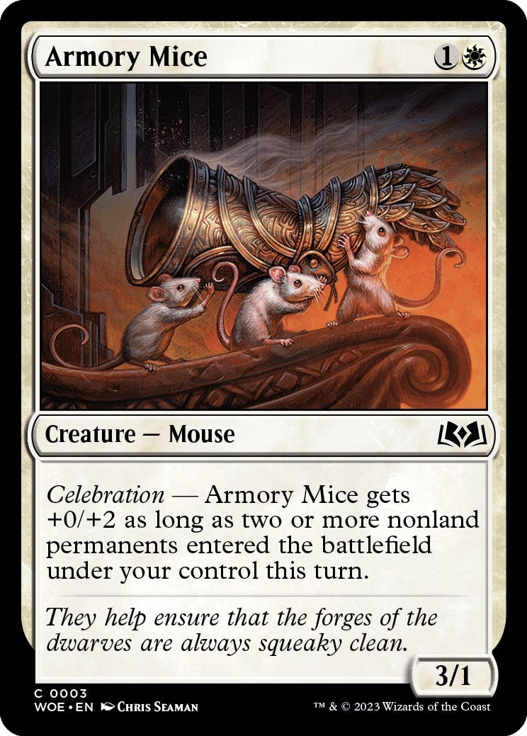 Armory Mice (3) [WOE] - MTG Single