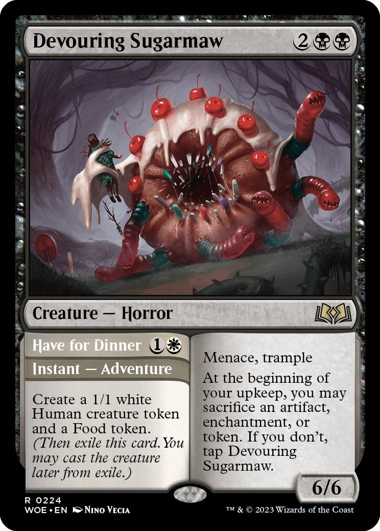 Devouring Sugarmaw (224) [WOE] - MTG Single