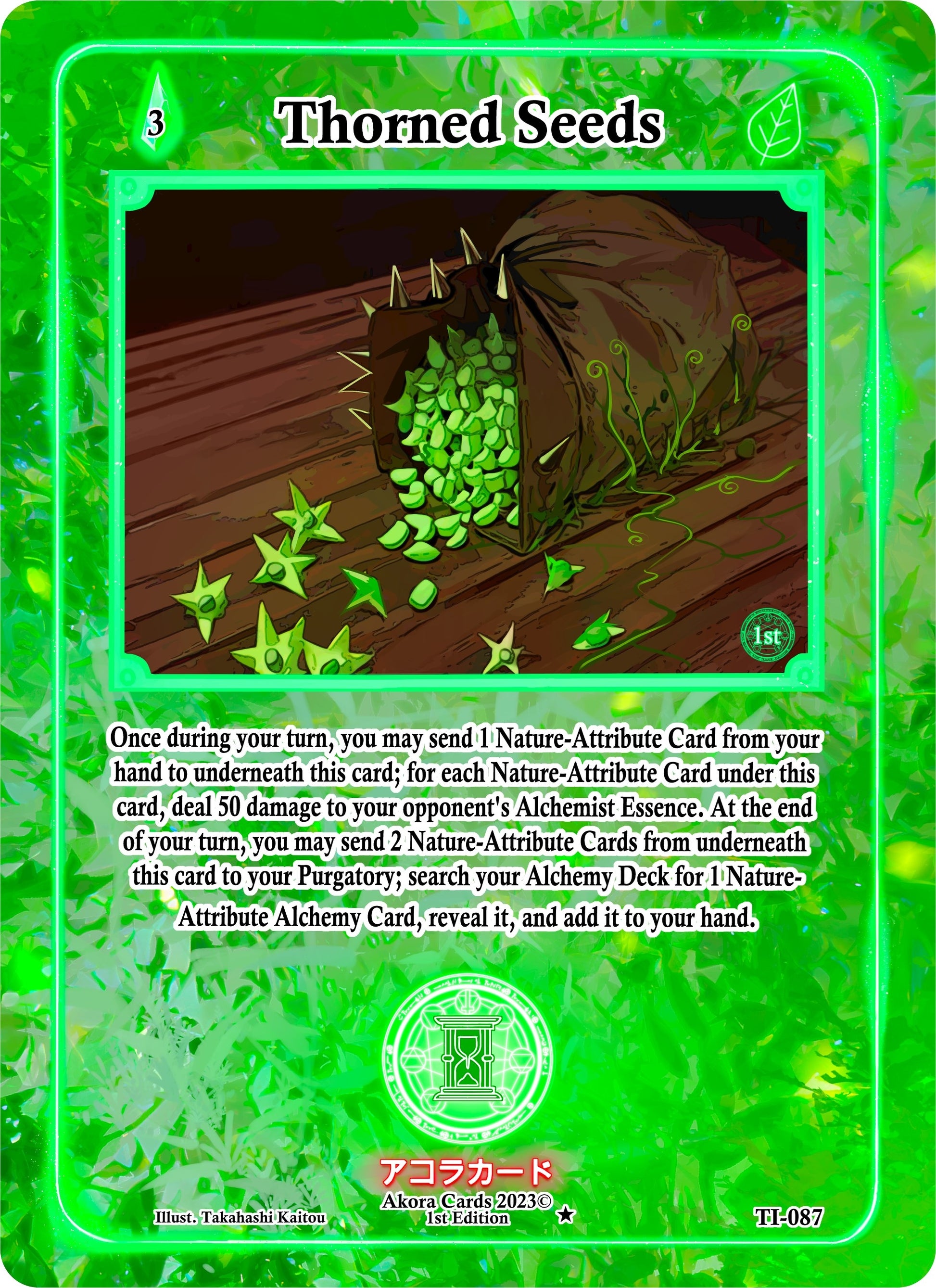 Thorned Seeds (87) (TI1E) - Akora TCG Single