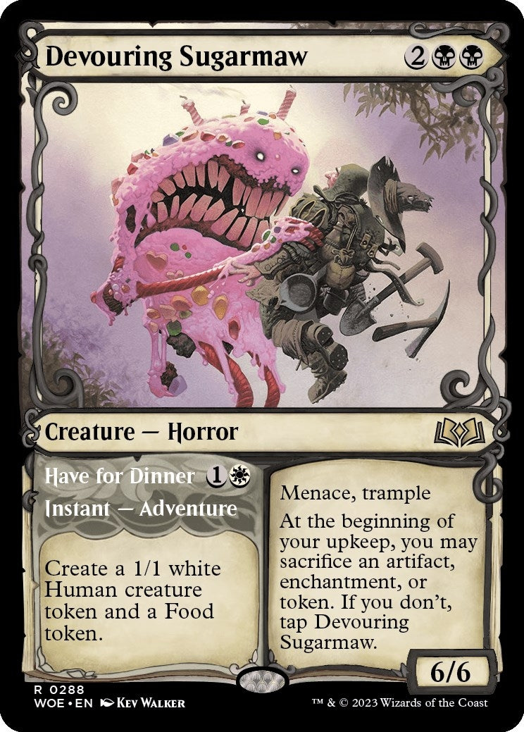 Devouring Sugarmaw (Showcase) (288) [WOE] - MTG Single