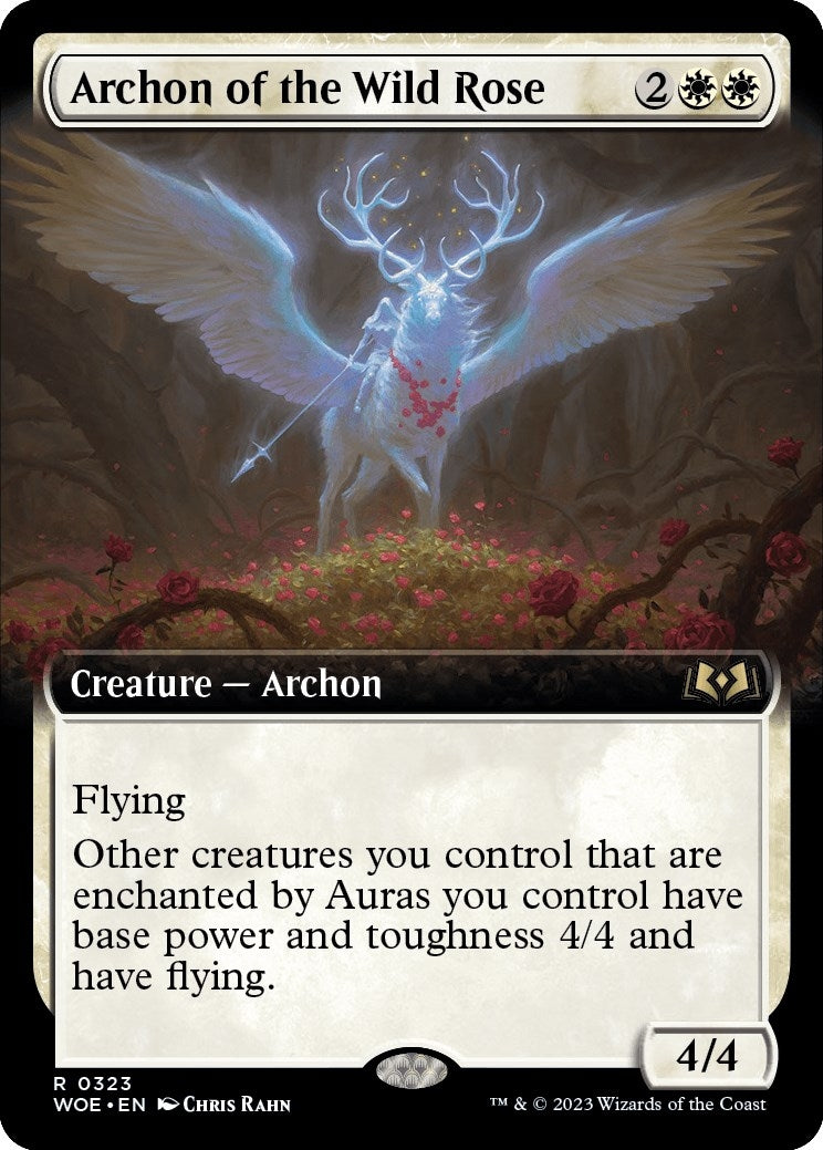 Archon of the Wild Rose (Extended Art) (323) [WOE] - MTG Single