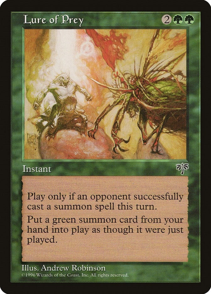 Lure of Prey [MIR] - MTG Single