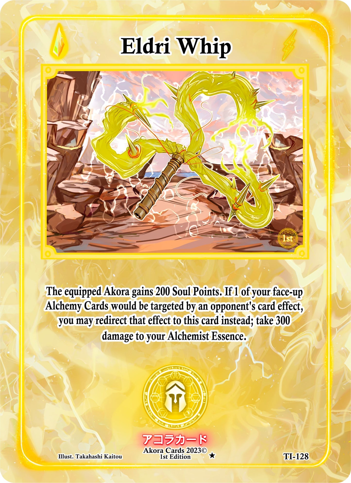 Eldri Whip (128) (TI1E) - Akora TCG Single
