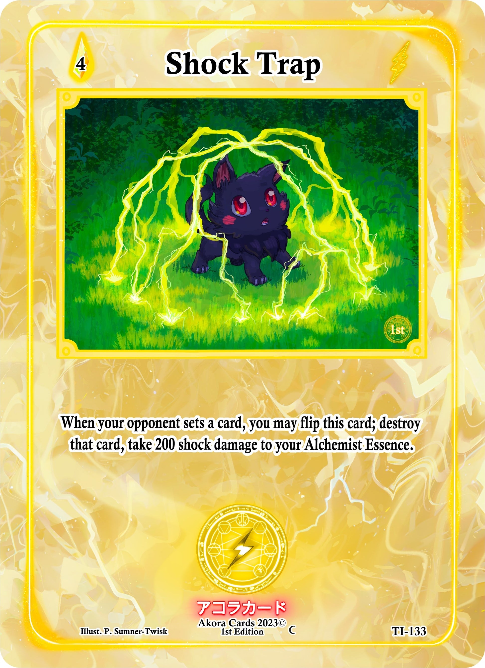 Shock Trap (133) (TI1E) - Akora TCG Single