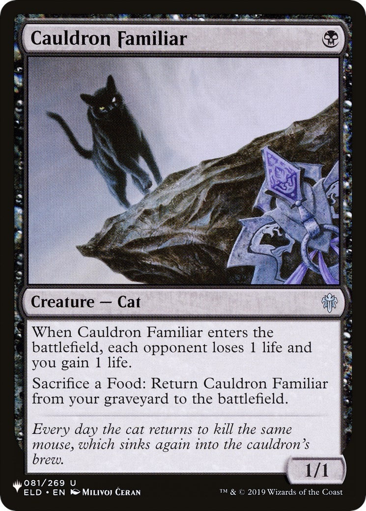 Cauldron Familiar (81) [LIST] - MTG Single