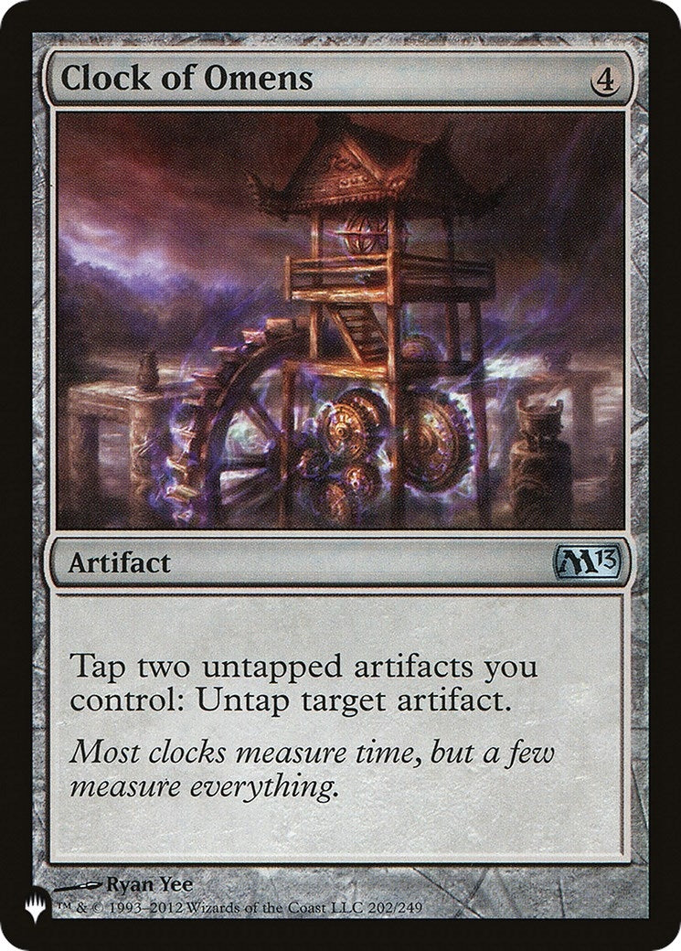 Clock of Omens (202) [LIST] - MTG Single