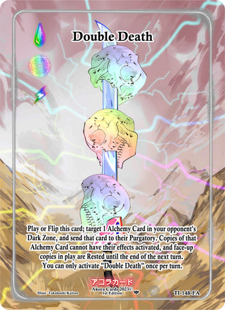 Double Death (Full Art) (148) (TI1E) - Akora TCG Single