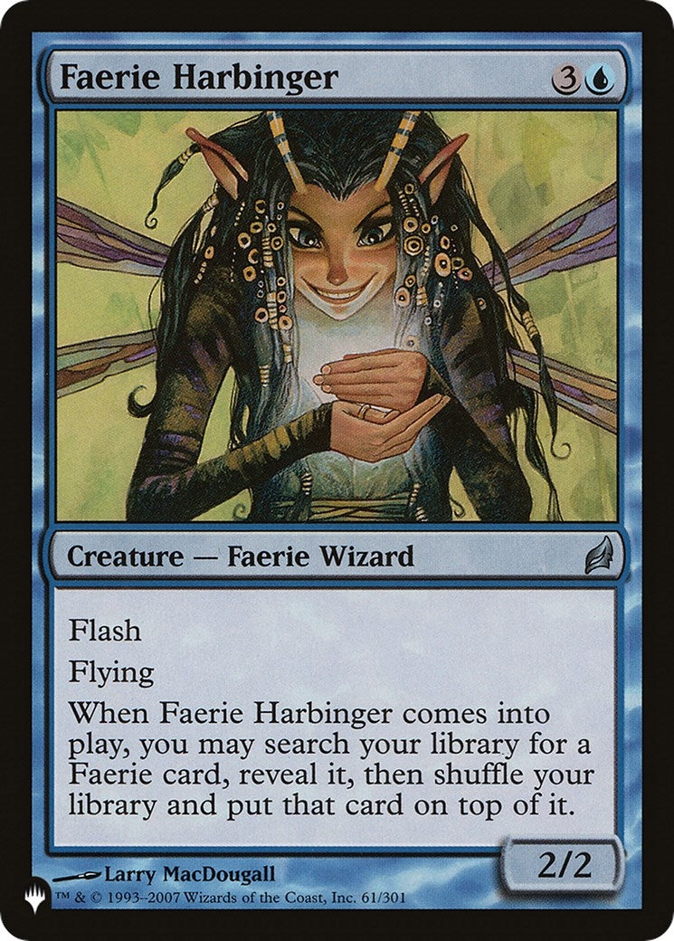 Faerie Harbinger (61) [LIST] - MTG Single