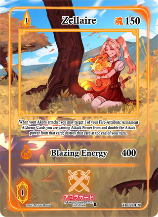 Zellaire (Extended Art) (28) (TI1E) - Akora TCG Single