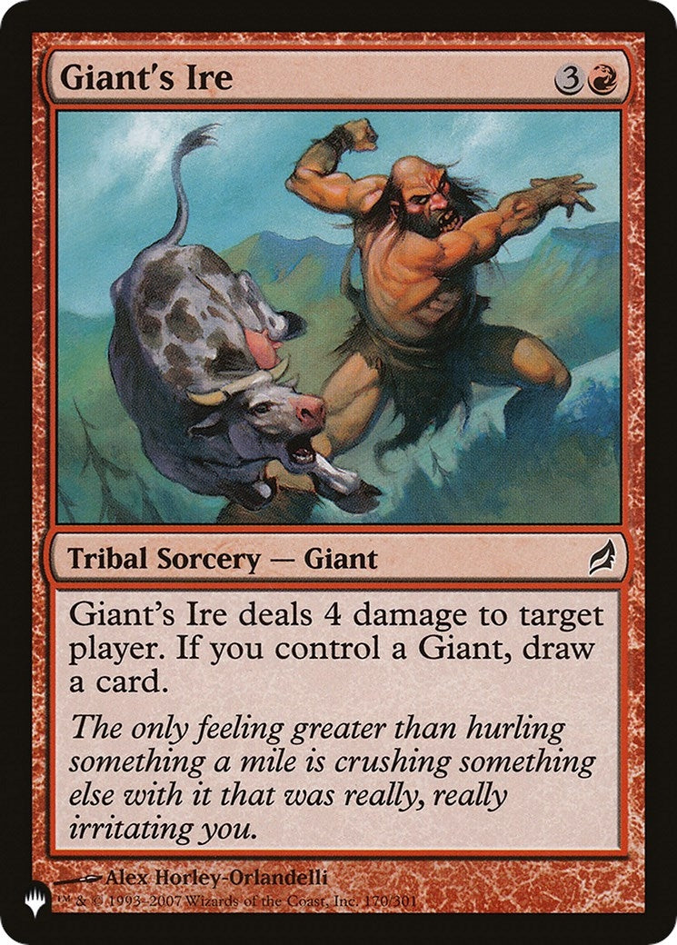 Giant’s Ire (170) [LIST] - MTG Single