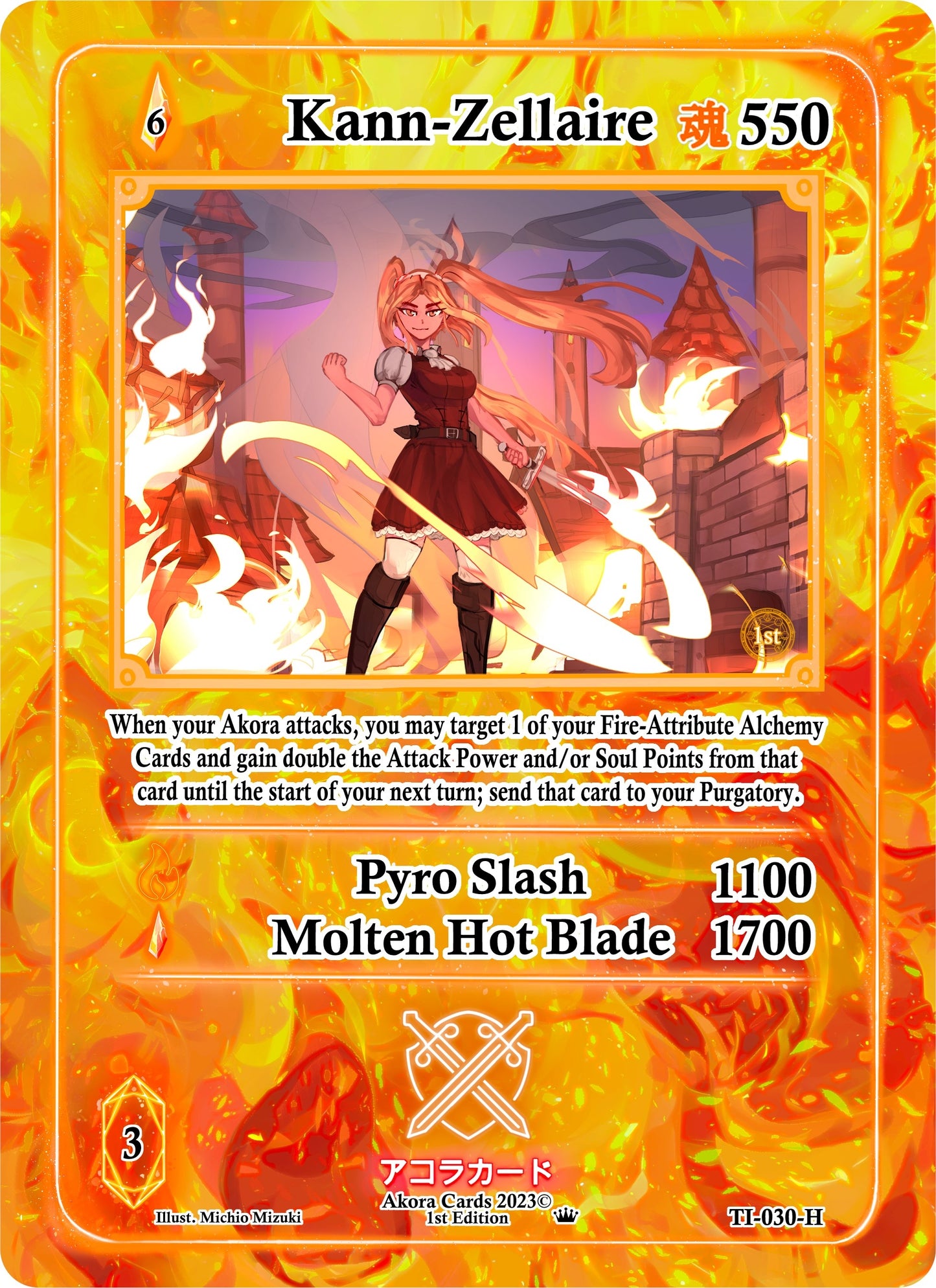 Kann-Zellaire (Holo) (30) (TI1E) - Akora TCG Single