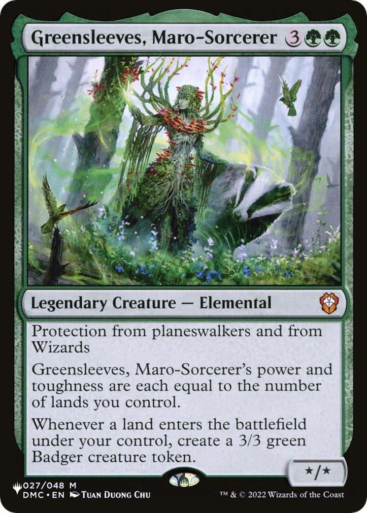 Greensleeves Maro-Sorcerer (27) [LIST] - MTG Single
