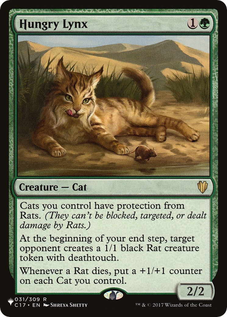 Hungry Lynx (31) [LIST] - MTG Single